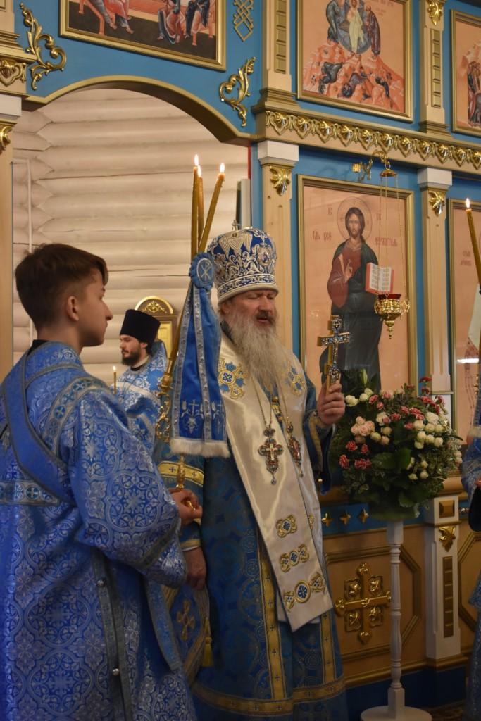 Архиерейская служба в нашем храме