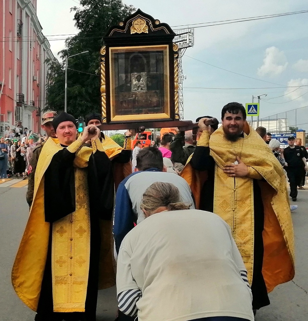 Возвращение Великорецкого Крестного хода.