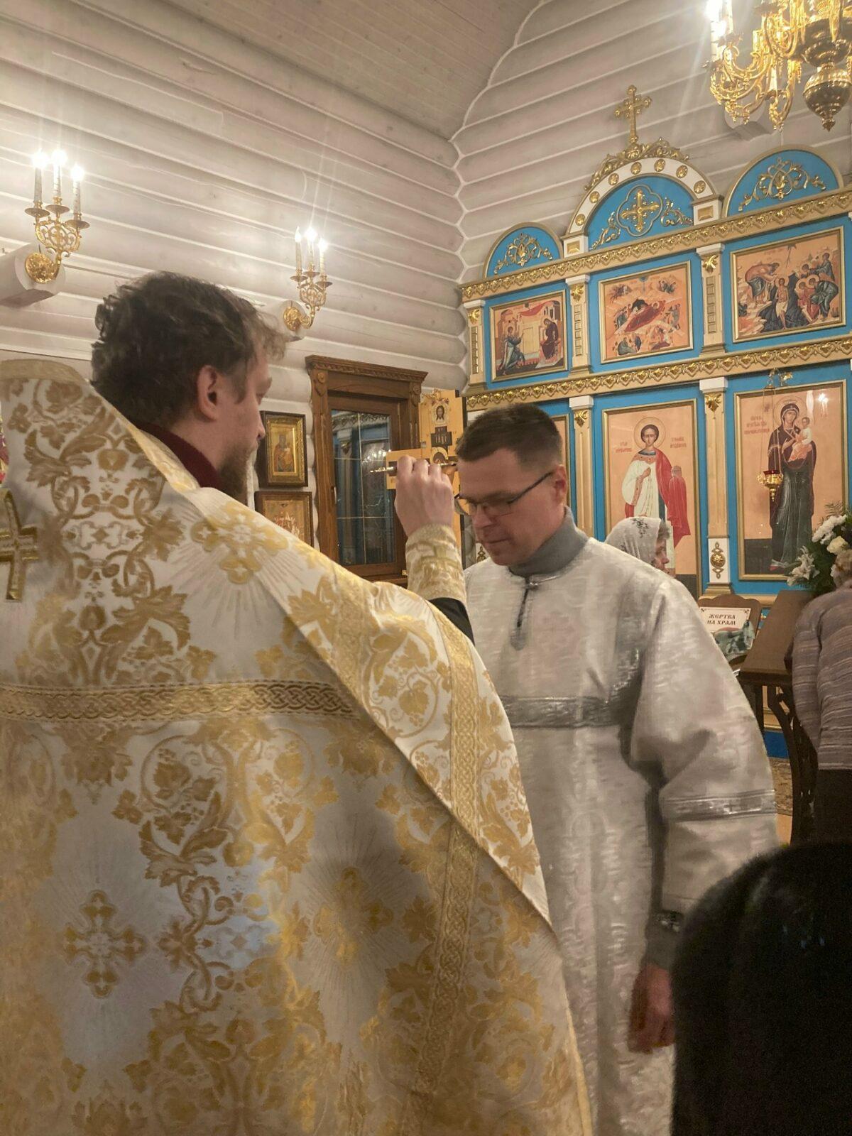 18 января 2026г. Всенощное бдение.