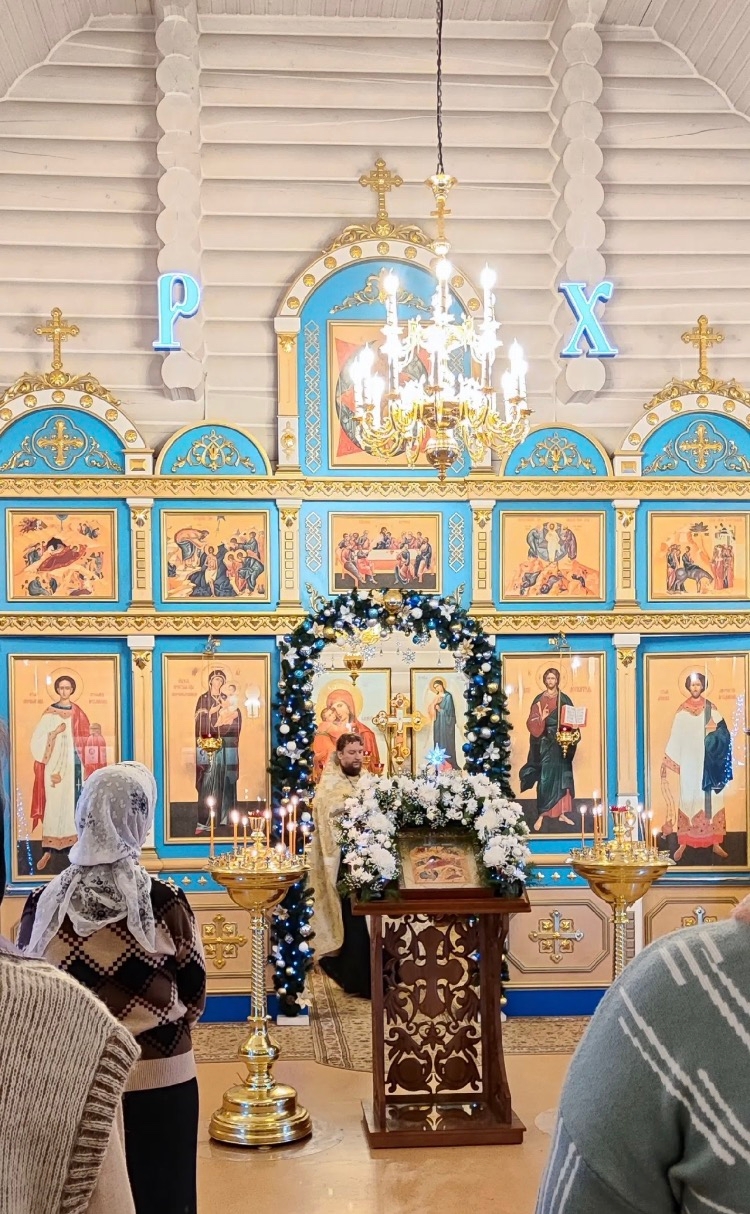 6 января 2025 г. Рождественский пост. Предпразднество Рождества Христова. Всенощное бдение в храме в честь иконы Божией Матери «Скоропослушница».